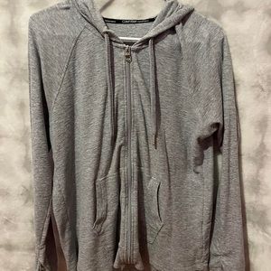 XL Grey Calvin Klein Performance Zip-up